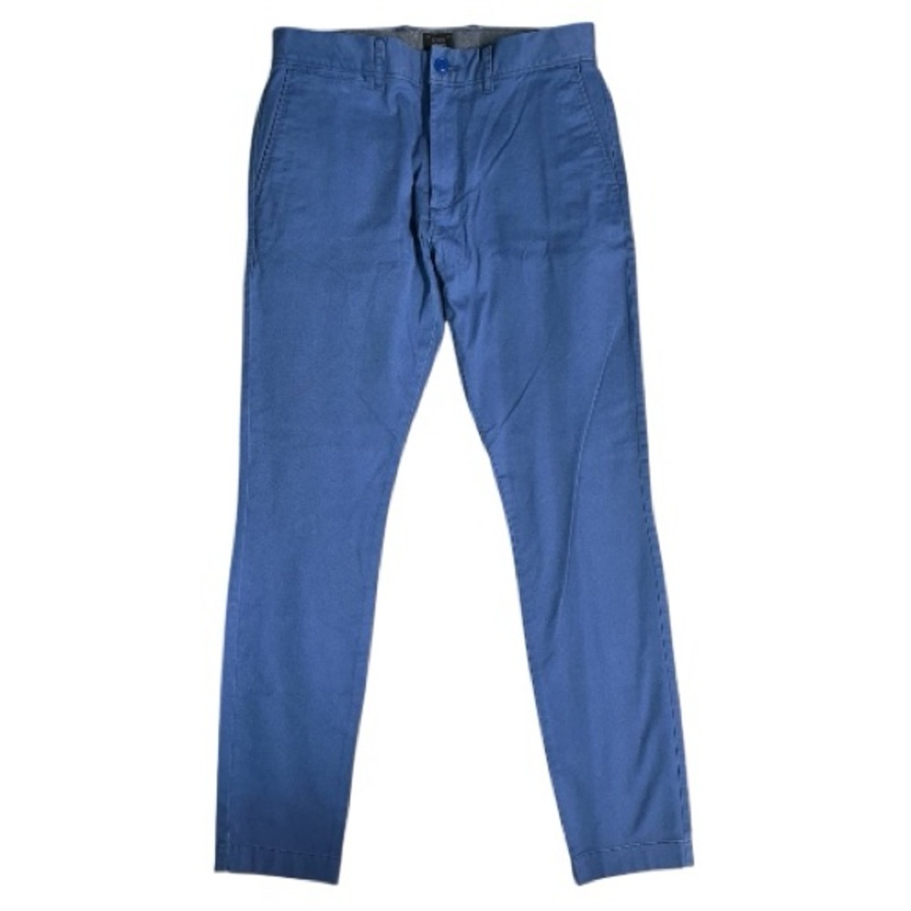 J. Crew Men's Vibrant Blue Chinos